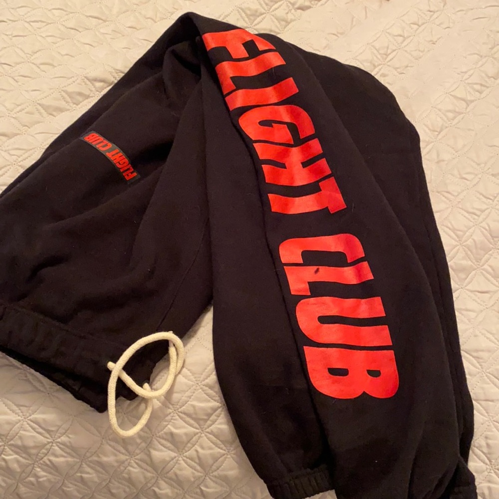 FLIGHT CLUB oversized logo sweatpants ‘black’